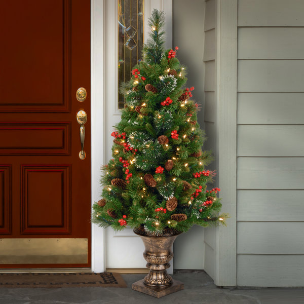 Three Posts™ Crestwood Green Spruce Artificial Christmas Tree with